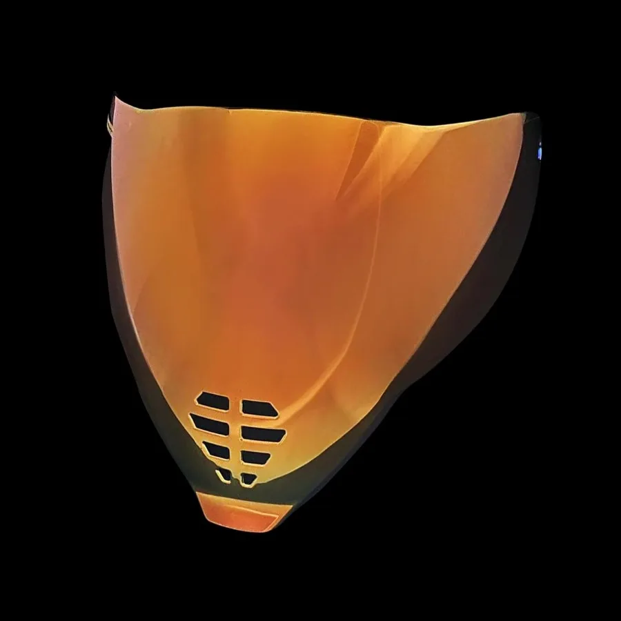 

ICON Airflite Motorcycle Helmet Shield Uv Protection Motorcycle Helmet Visor Lens Suncreen Helmets Accories Gold