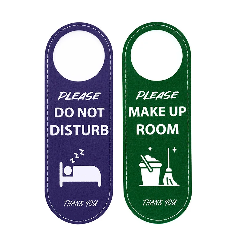 Room Signs Dormitory Hotels Hotel Signs Please Make Up Room Please Do Not Disturb poly urethane Door Handles Listing