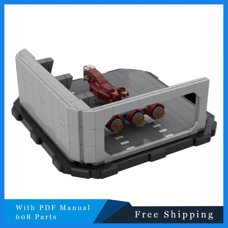 608 Parti MOC Star Batter Serie Cruiser Building Blocks Hangar Mattoni Modello Set Per I Bambini Assemblaggio Display Regali Di Natale Giocattoli