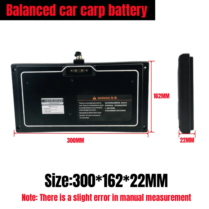 Imagem -02 - Xiaomi-mi Bateria Scooter Balanço Carlithium Battery No.9 54.8v