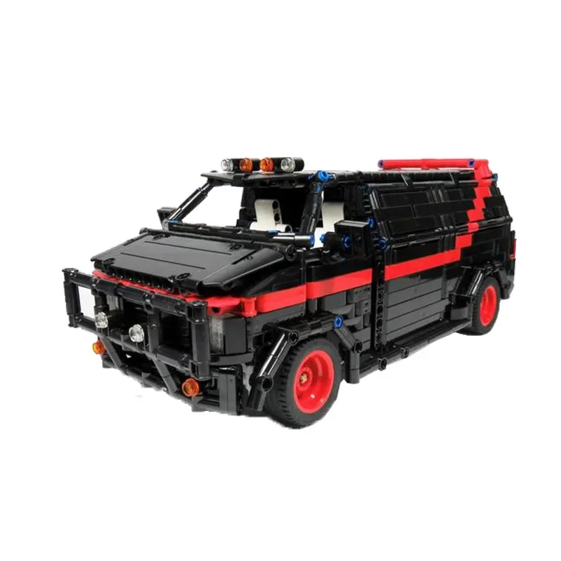 

Классический строительный блок MOC-5945, боевой фургон, высокая сложность сращивания, 1710 шт., игрушка на день рождения для взрослых и детей, подарок на Рождество