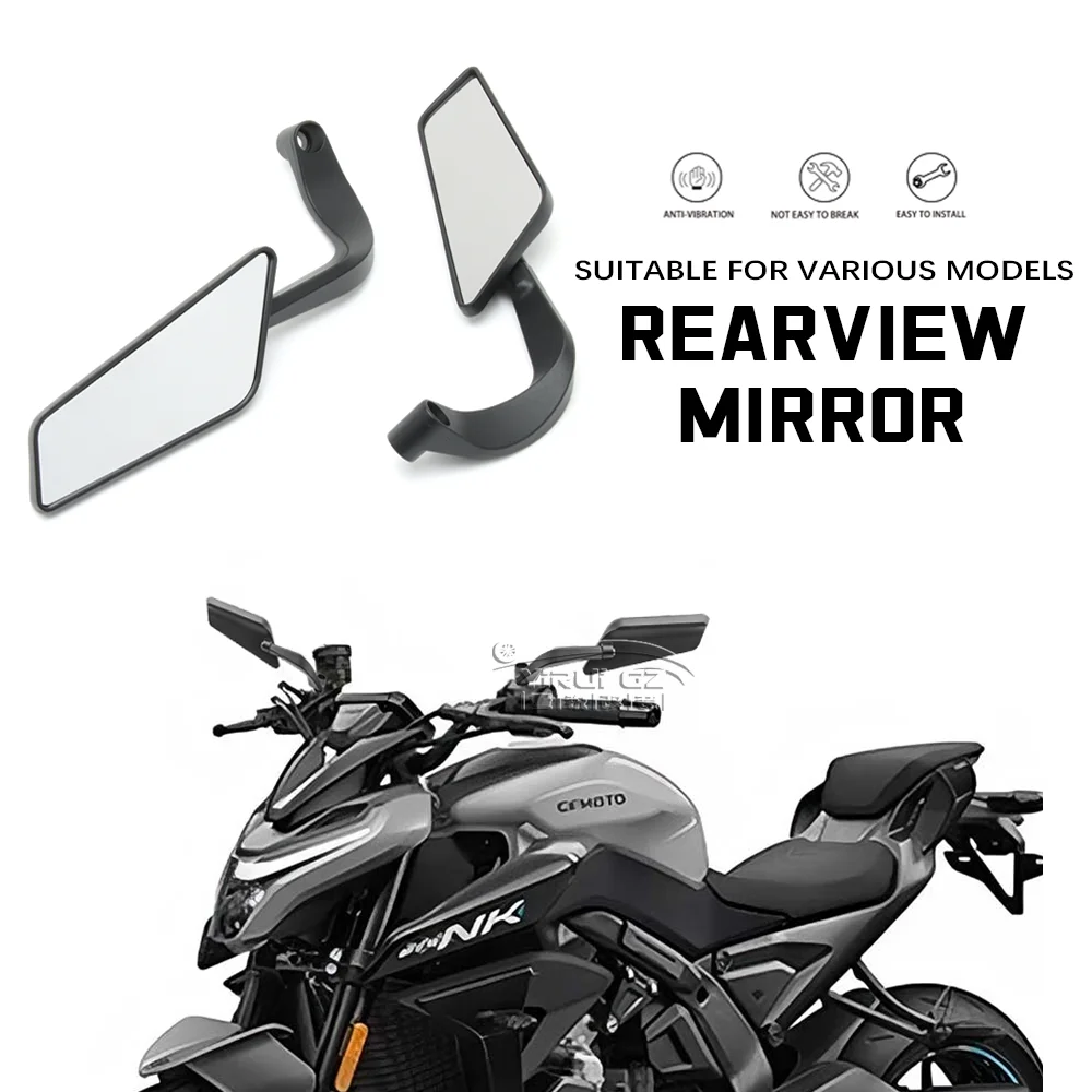 

Motorcycle For CFMOTO 650NK 150NK 800NK 450 NK 675 NK 2025 Wind Wing Stealth Winglets Rearview Mirrors250NK NEW Side View Mirror