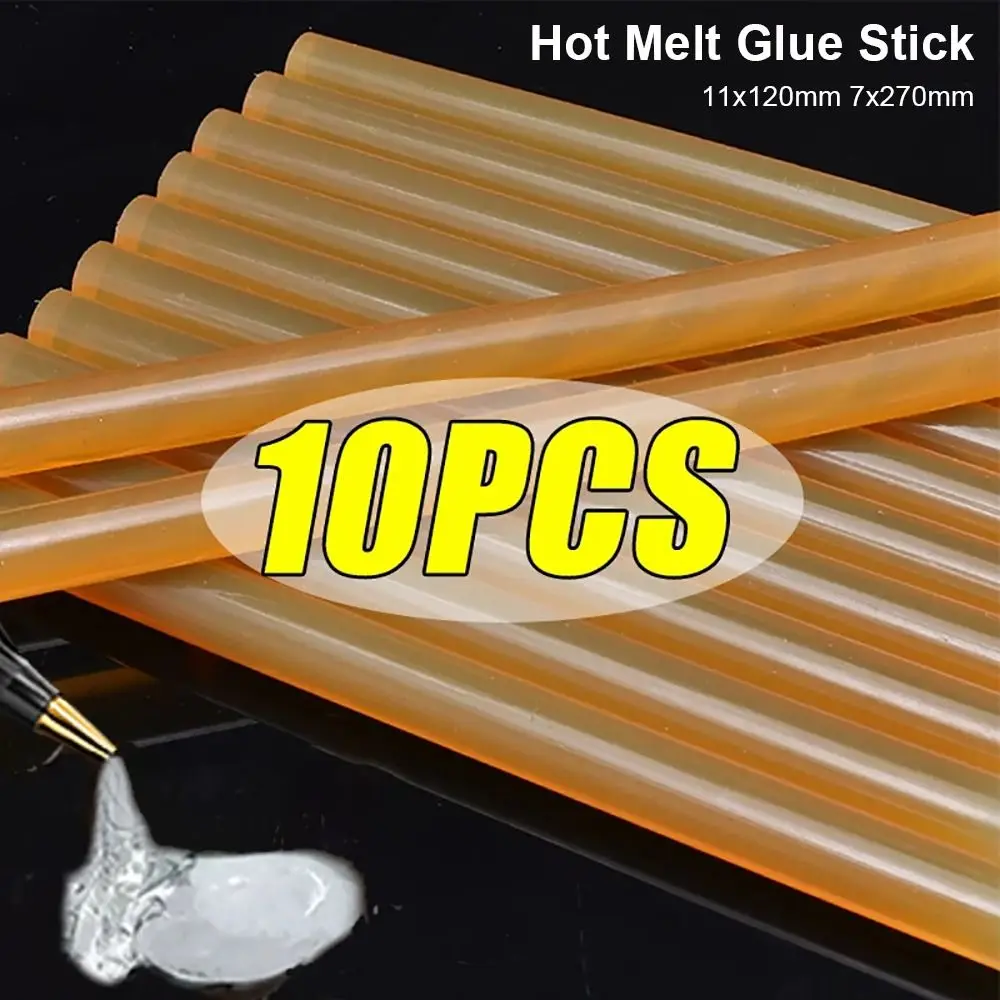 10Pcs EVA Resin Hot Melt Glue Stick Elimination of Broken High Viscosity Car Dent Repair Strips Long Lasting Adhesive Glue