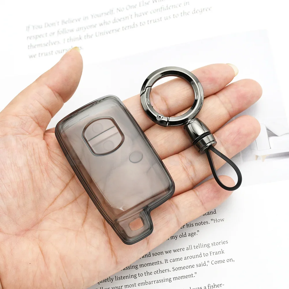 TPU Auto Keyless Accessories Car Key Case Cover Shell Fob for Lexus LC 200 for Toyota Prius 30 Alpha Aqua Land Cruiser Auris