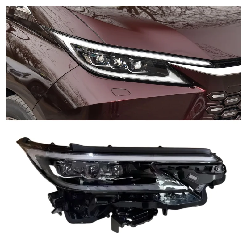 

Высококачественные автомобильные фары YiShun 12V 6000K для 2024 LM 350h/500h, оригинальные светодиодные линзы, левая/правая, Plug & Play, обновление