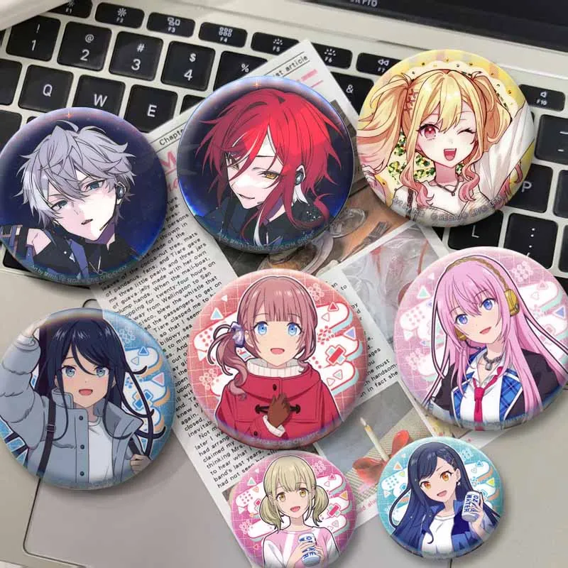 Music Game PJSK Wonderlands×Showtime Enamel Pins Cartoon Idol Tenma Tsukasa Otori Tenma Badge Handmade Brooch Backpack Ornaments
