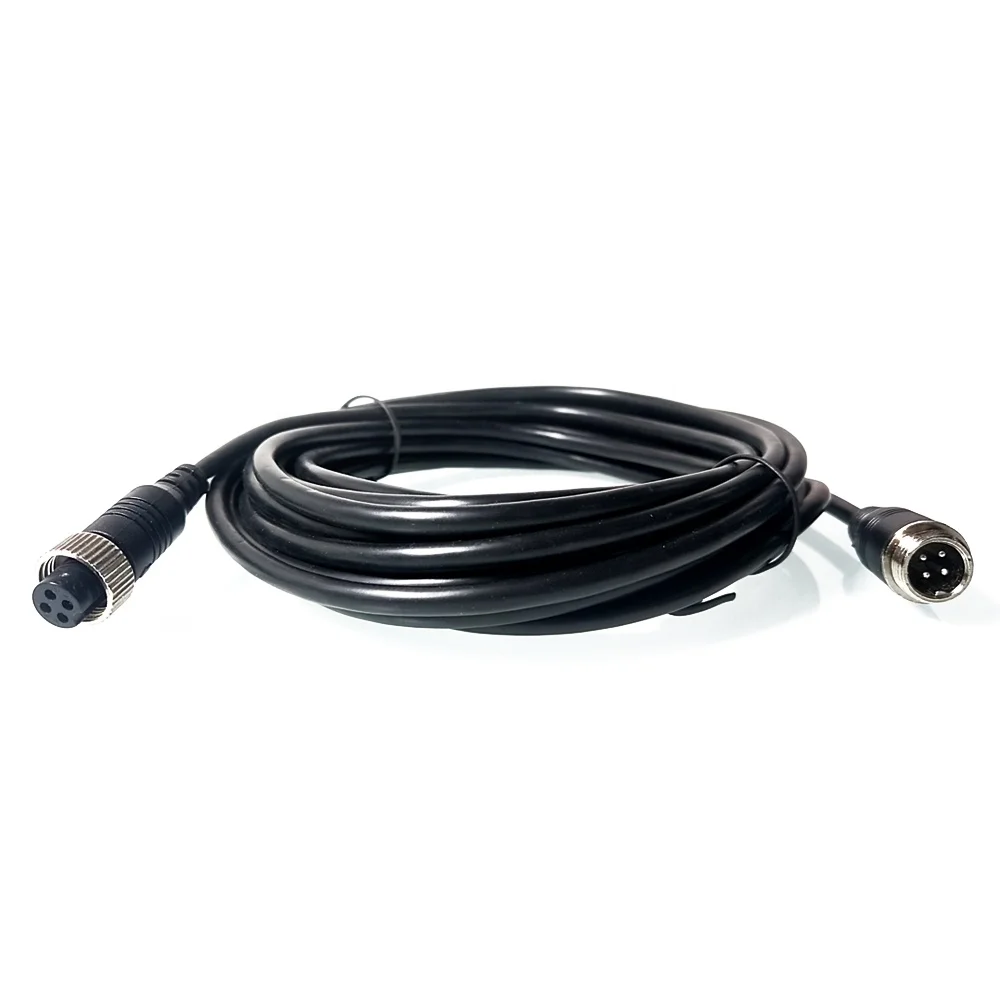 

10PCS Extension Cable 4 Pin Aviation Cable For Vehicle Camera Kits With 5m/10m/15m/20m Optional