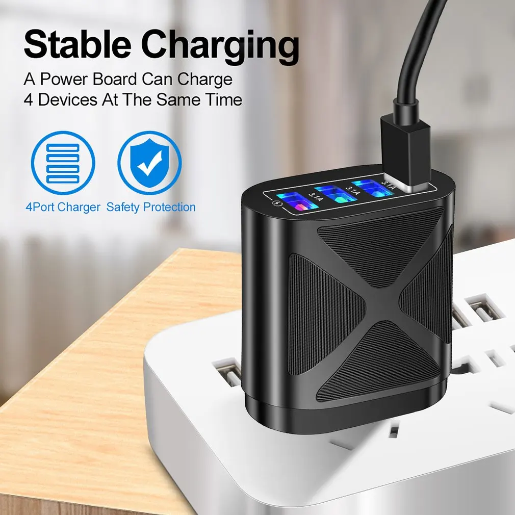 Mobile Multi-protection USB Wall Quick Fast Phone Chargers