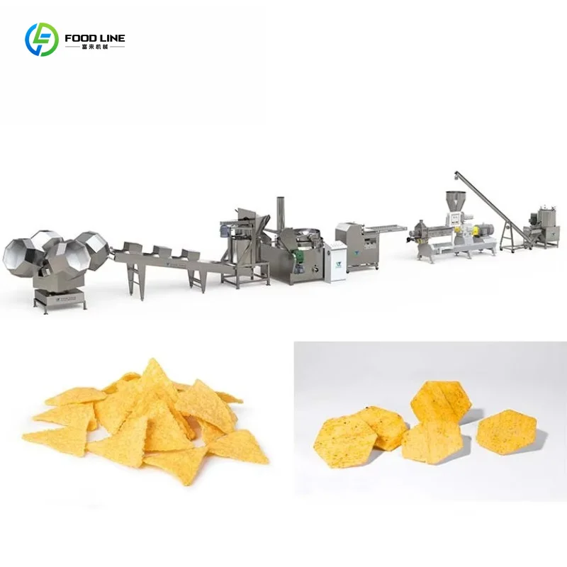 Customized Corn Flake Making Machine Potato Chip Production Line Multifunctional Snack Processing Equipment