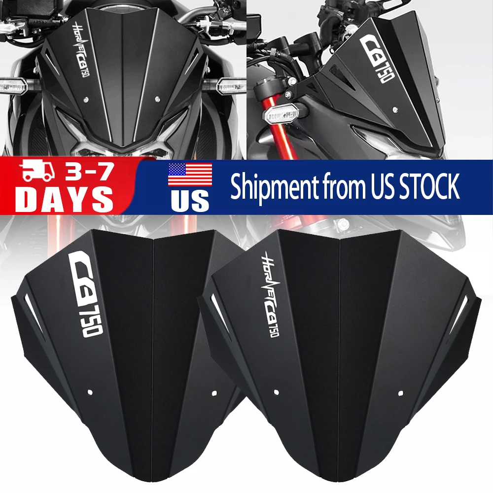 

Для Honda CB750 HORNET CB 750 Hornet 2022 2023 2024 2025 спортивный экран дефлектор лобового стекла ветровые дефлекторы лобового стекла