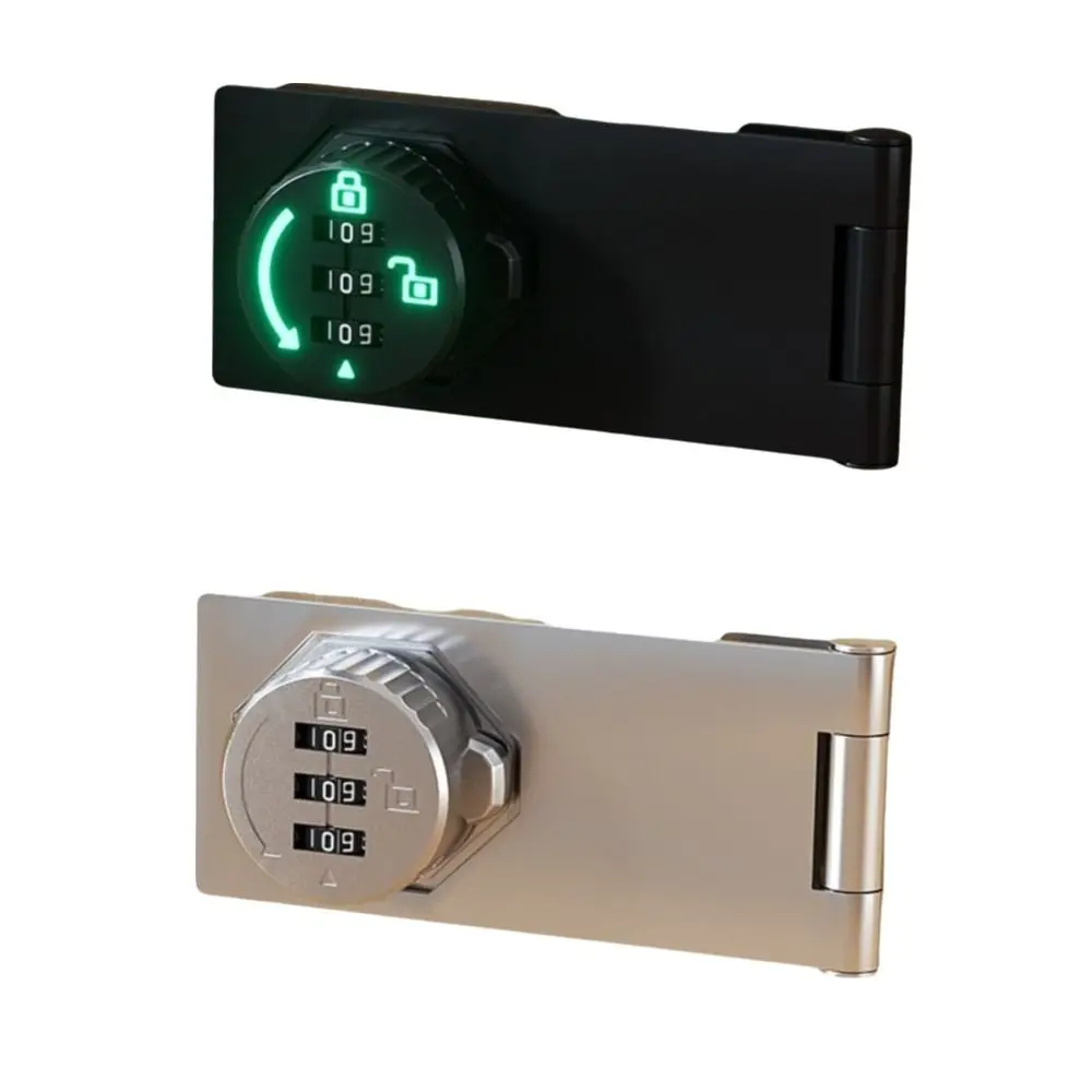 3 Digit Cabinet Door Combination Lock Double-Opening High Security Cabinet Password Locks Easy Installation Keyless