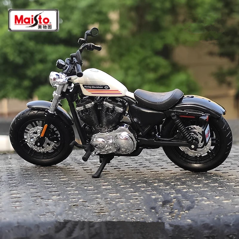 Maisto 1:18 Harley 2018 Forty-Eight Special Alloy Racing Motorcycle Model Diecast Metal Street Sports Motorcycle Model Kids Gift