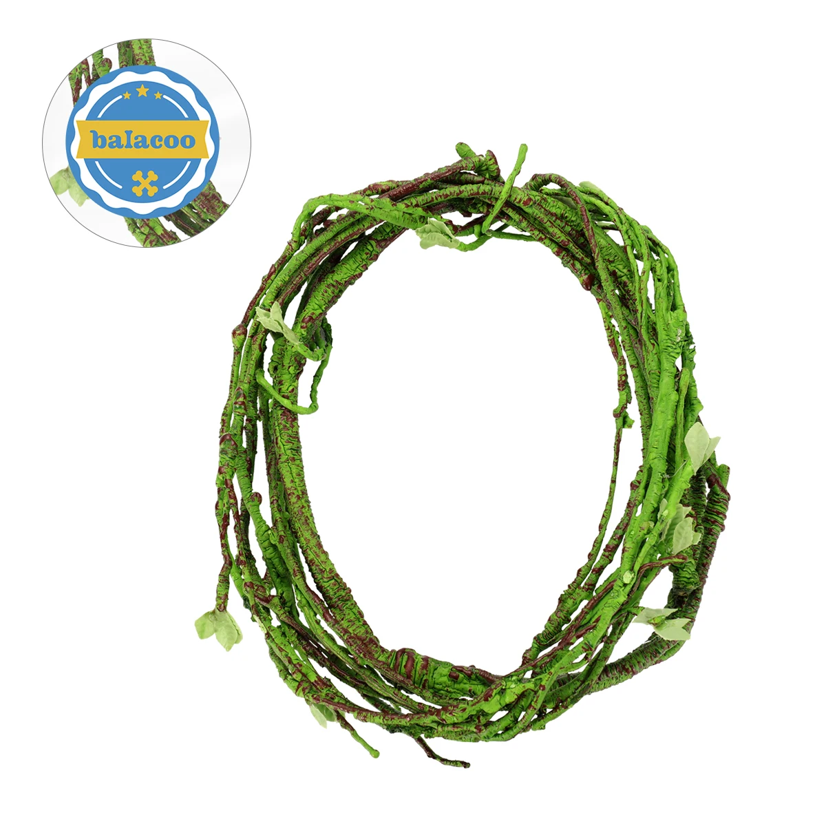 

Simulated Plant Rattan Vines Artificial Leaves for Home Wedding Decor Durable Tropical Reptiles L scape Fake Hanging Vine