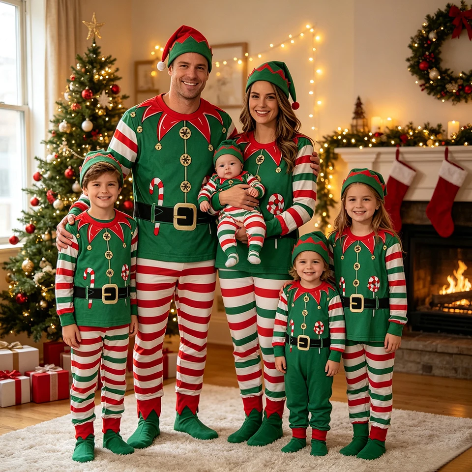 Mens Xmas Fashion - Set di pigiami coordinati per tutta