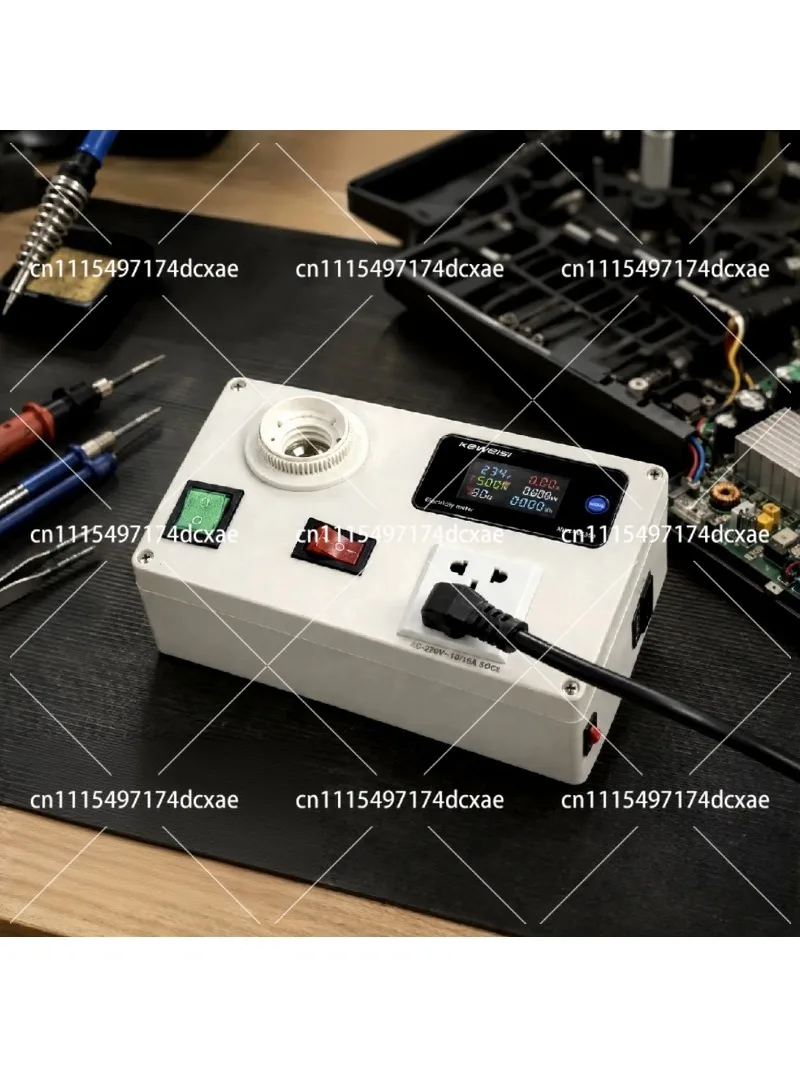 Electrical Maintenance Protection Socket Power Meter Ammeter LED Test Portable Outlet