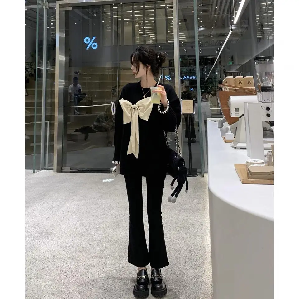 

Свитера Джемперы Пуловеры Женские Дешевые Косой Открытый Назад Водолазка в стиле вестерн Флисовая художественная шерстяная вязаная кашемировая современная осень