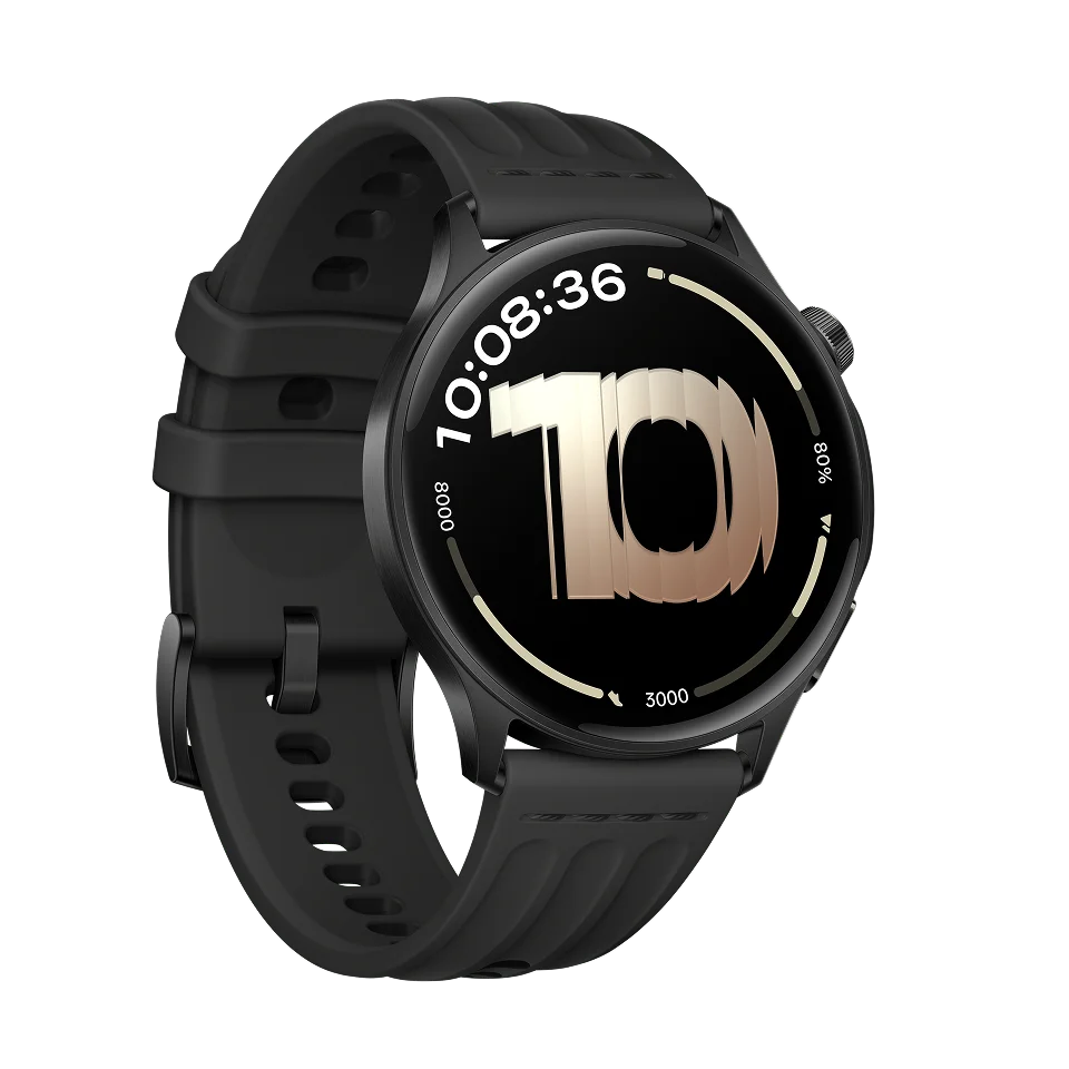 Globale Version OnePlus Watch Lite Smartwatch, 1,46 Zoll Display, 59g, 10 Tage zuverlässige Akkulaufzeit, Herzfrequenz- und Blutsauerstoffüberwachung.