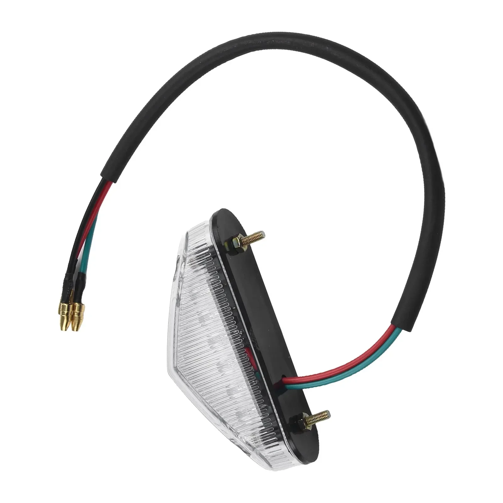 Duokon Feu arrière universel pour moto tout-terrain 12 V 15 LED Rouge Duokon Feu arrière universel pour moto tout-terrain 12 V 15 LED Rouge