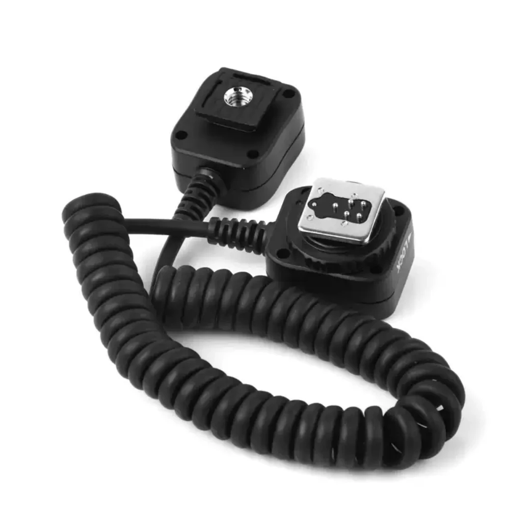 High Speed TTL Off-Camera Flash Sync Cable Professional Camera Flash Connection Line Compatible with Canon 5D 6D R5 R6 Series
