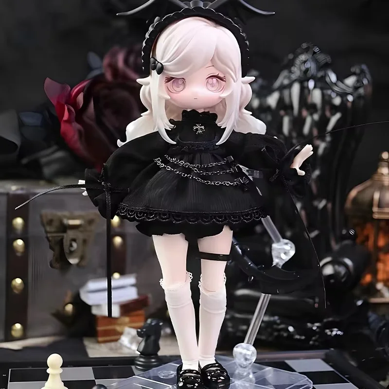 

В наличии: Оригинальная коллекционная фигурка Luluelf Lululing V1 Series Blind Box 1/12 BJD, модная подвижная кукла, декоративный сюрприз, милые подарки
