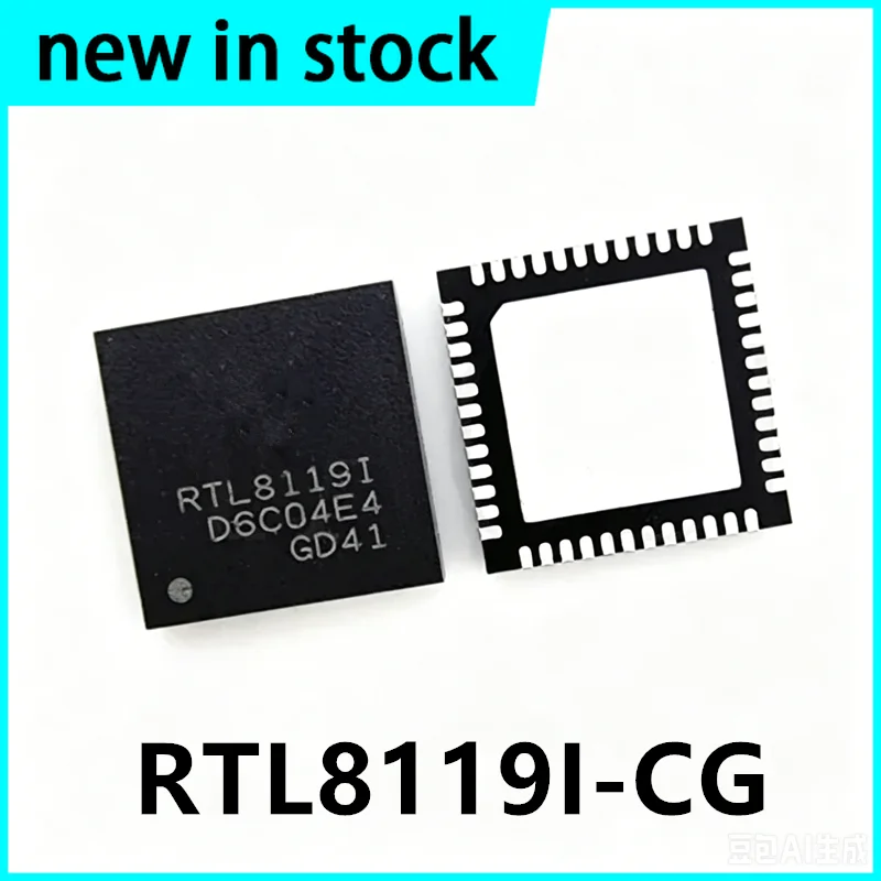 1PCS New RTL8119I-CG RTL8119I QFN-48 SMD Integrated Circuit Ethernet Controller Chip in Stock