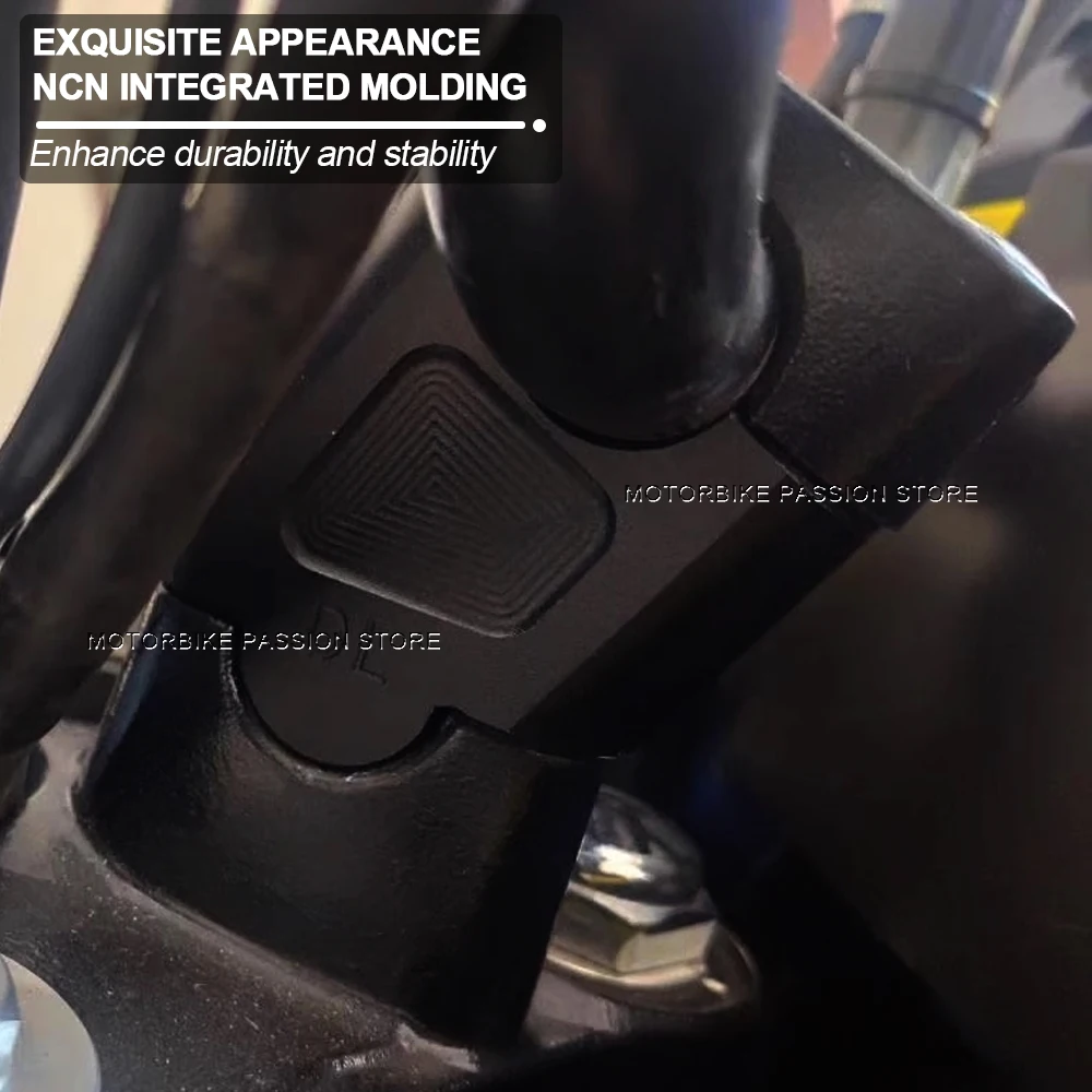 Motorcycle Handlebar Riser Bar Mount Handle Heightening Clamp Pit Motorbike Accessories For QJ Motor SRT 900 SX 900sx 900SX