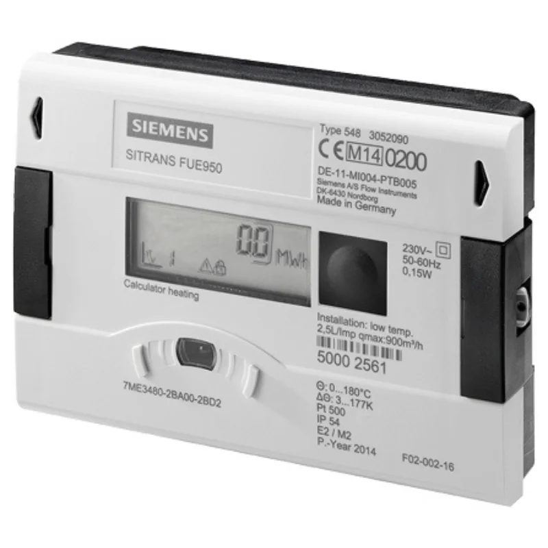 

2026 100% New Original SIEMENS SITRANS FUE950 7ME348 Universal Custody Transfer Approved Liquid Flow Energy Calculator OEM +/-0.