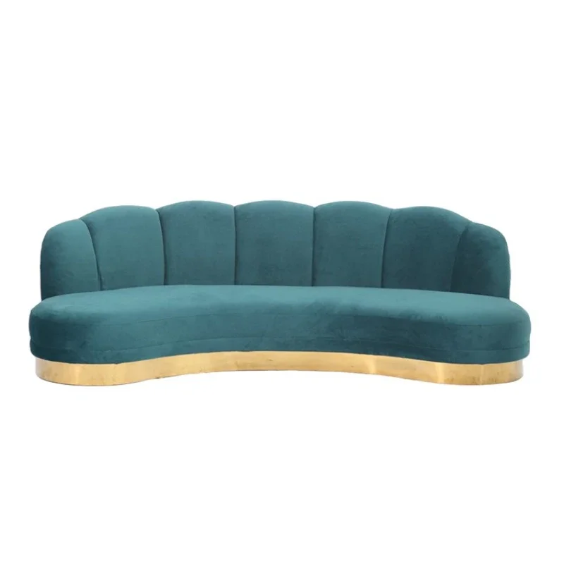 

Modern minimalist fabric , Nordic petal creative sofa