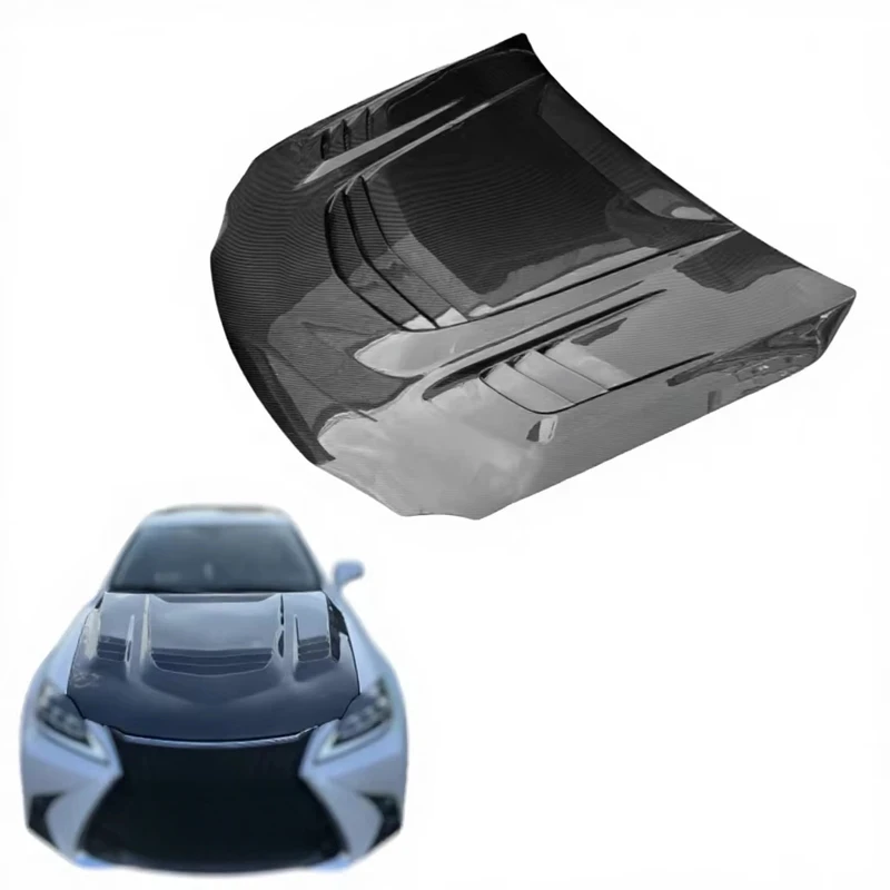 

9-hole Hood Ventilation and Heat Dissipation Style for 2006-2012 Is Modified Carbon Fiber Hood