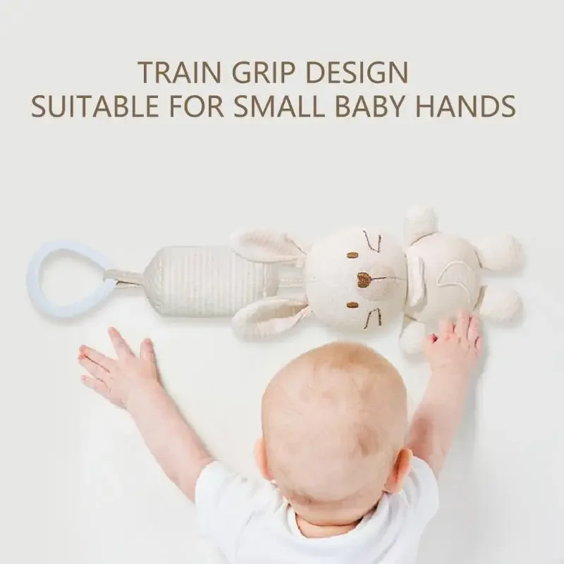 Lit bébé en coton naturel, jouet Mobile pour développement sensoriel 0 à 12 mois, siège voiture, poussette, carillon