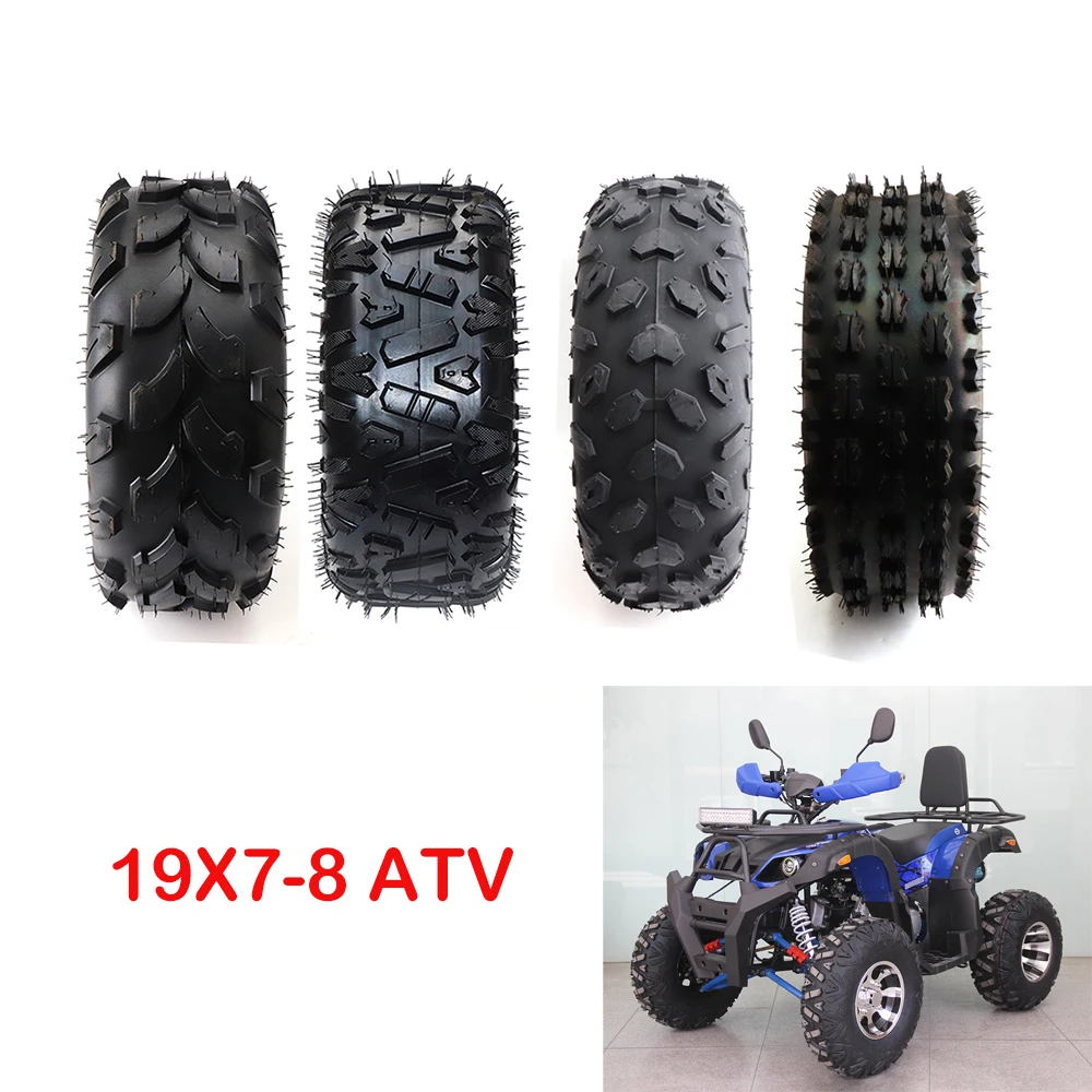 8 Inch ATV Tire 19x7-8 Fit for four wheel vehcile motorcycle 50cc 70cc 110cc 125cc Small Front Or Rear Wheels 19x7.00-8 tyre
