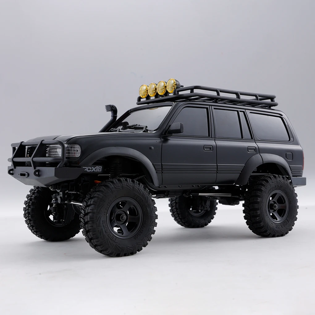1/18 FCX18 PRO FmsRC سيارة لاند كروزر بدون فرش RC الزاحف 4WD فرش LC80 RTR 11831 محاكاة معبر تسلق نموذج سيارة #3
