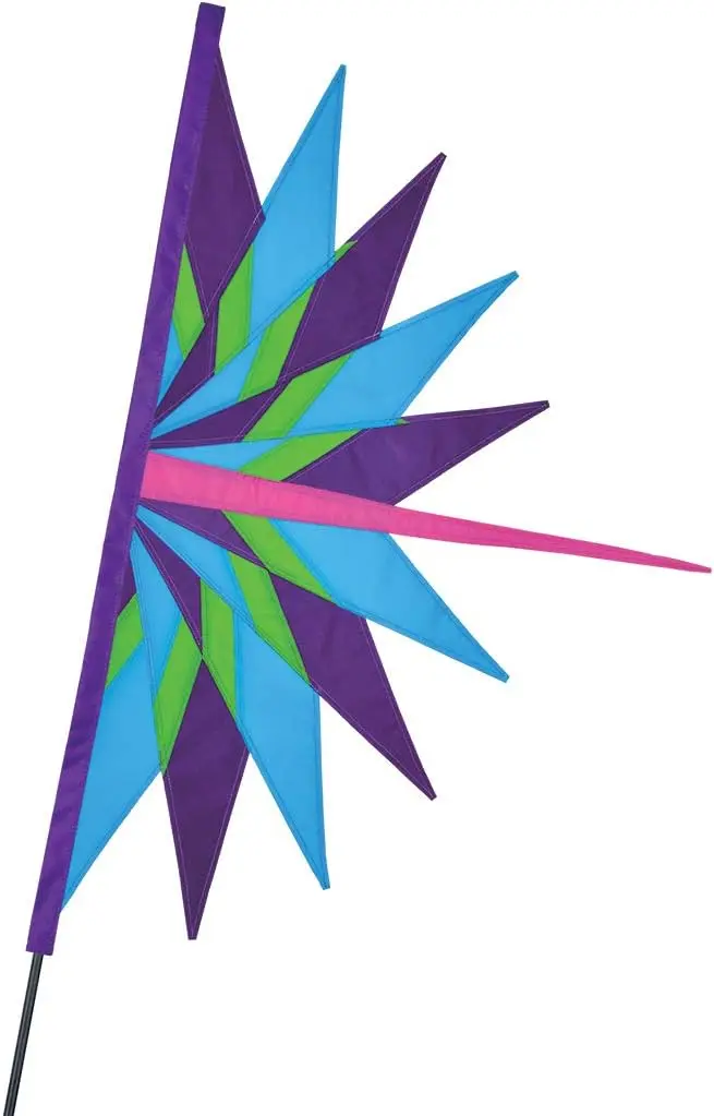 

SoundWinds Fan Recumbent Exercise Bike with Flags for Home Fitness