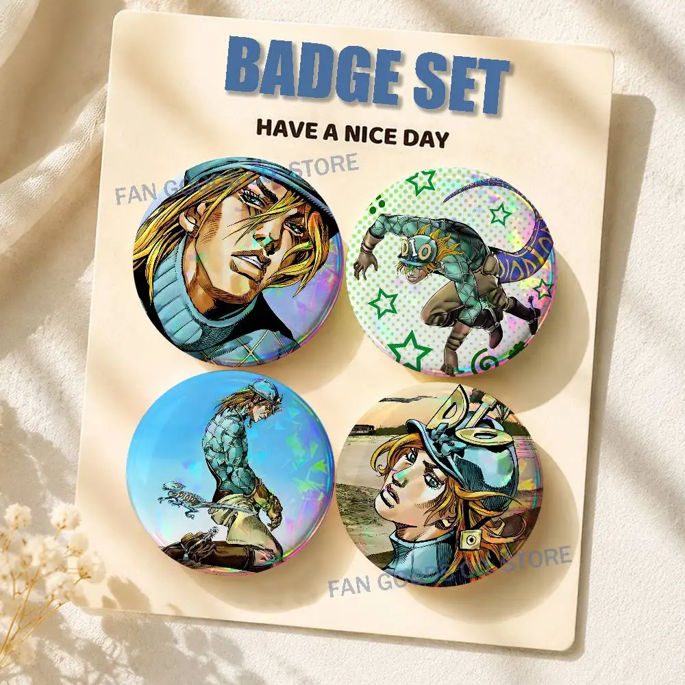Game D-Diego B-Brando 2-piece set Pins Backpack Clothes Jewelry Accessories Cartoon Round Brooch Button Badge Collection Gifts