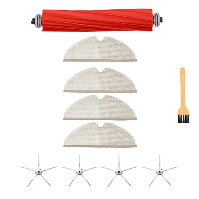 Alta qualidade filtro hepa escova lateral principal escova mop panos para xiaomi roborock q7 max + t8 robô aspirador de pó peças reposição