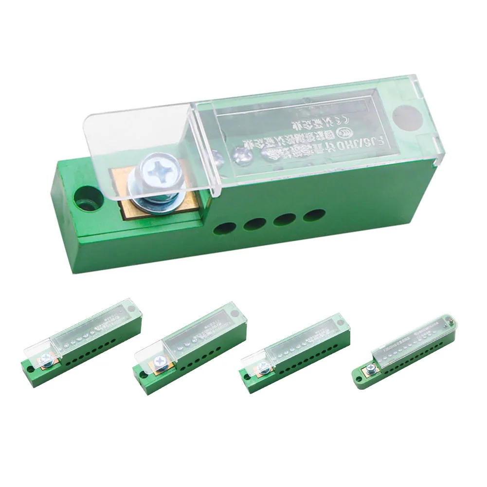 Unipolar Splitter Junction Box 1 In 4/6/8/10/12 Out Retardant Metering Cabinet Wire Terminal Block Electrical Accessories