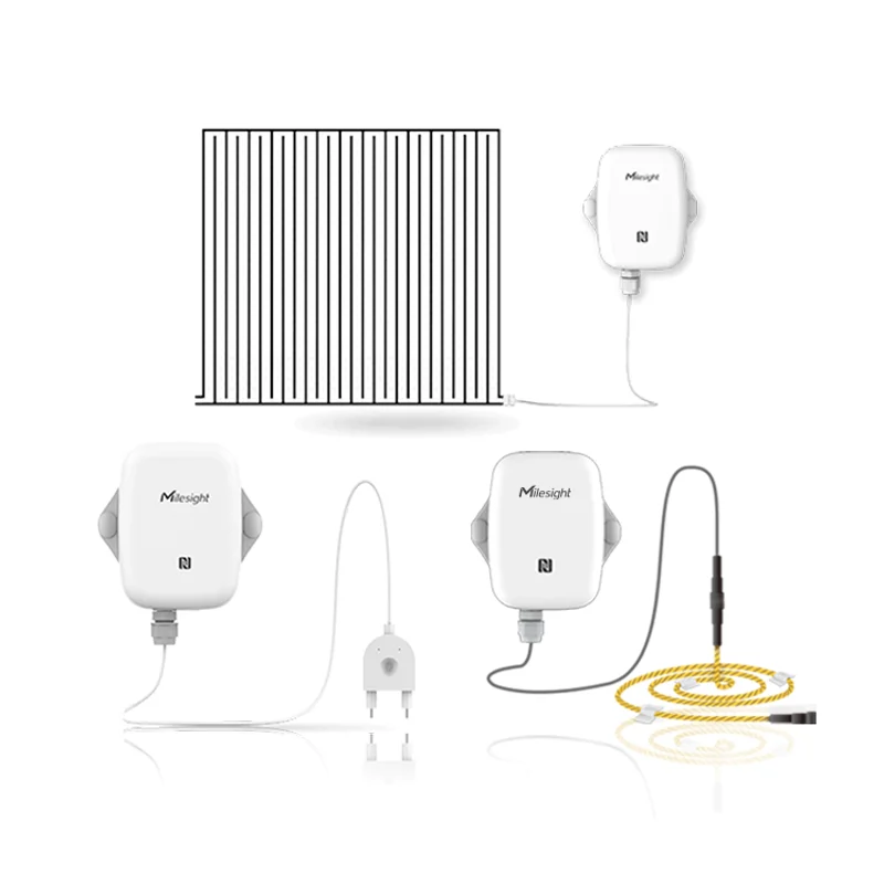 LoRaWAN Water Leakage Monitoring Sensor IP67 Waterproof Industrial Leak Detector Long Battery Life for Home Building Server Room