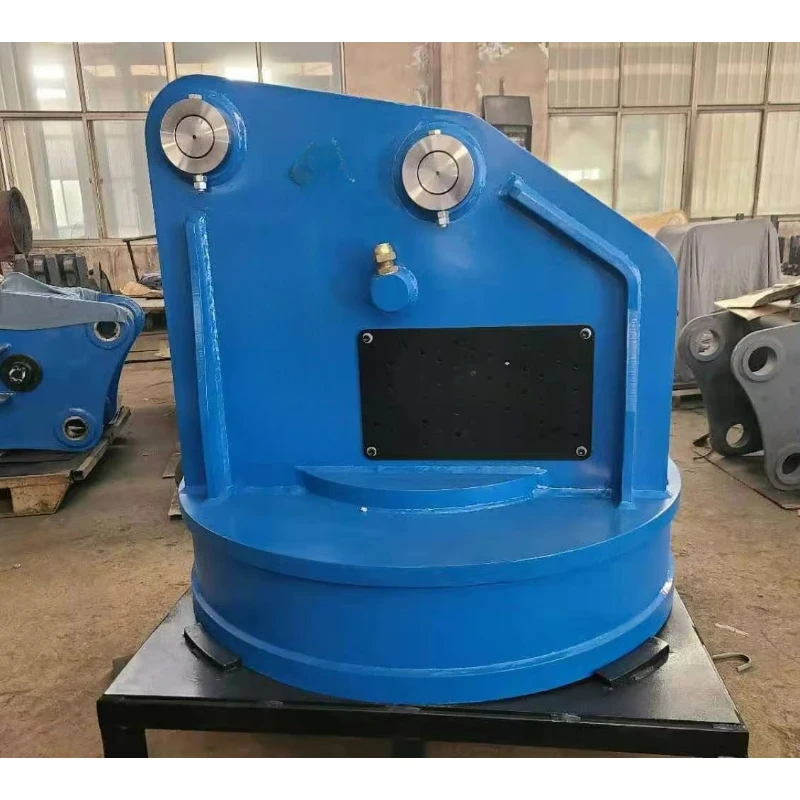 Excavator Hydraulic Magnetic Lifting Attachment Excavator Hydraulic Magnet for Port Dock Steel Ingot Scrap Steel Transfer