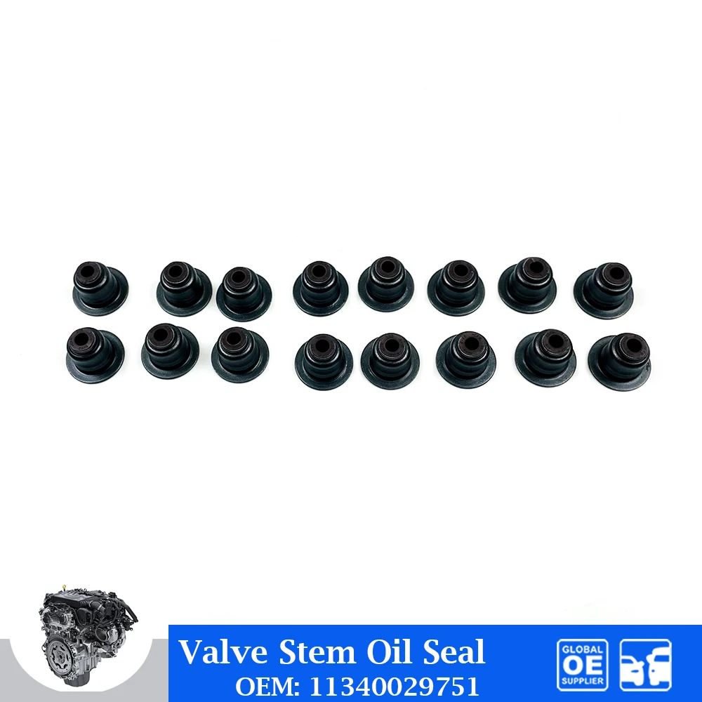 

Масляное уплотнение штока клапана для BMW X5 E63 E64 E70 E71 745i 745Li 545i 645Ci 550i 750Li N46 N42, Аксессуары для автомобилей 11340029751 1340035853