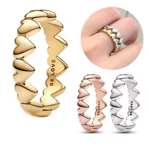 Romantic 925 Sterling Silver Soulmates Full Heart Ring Love Confession Gift for Couples