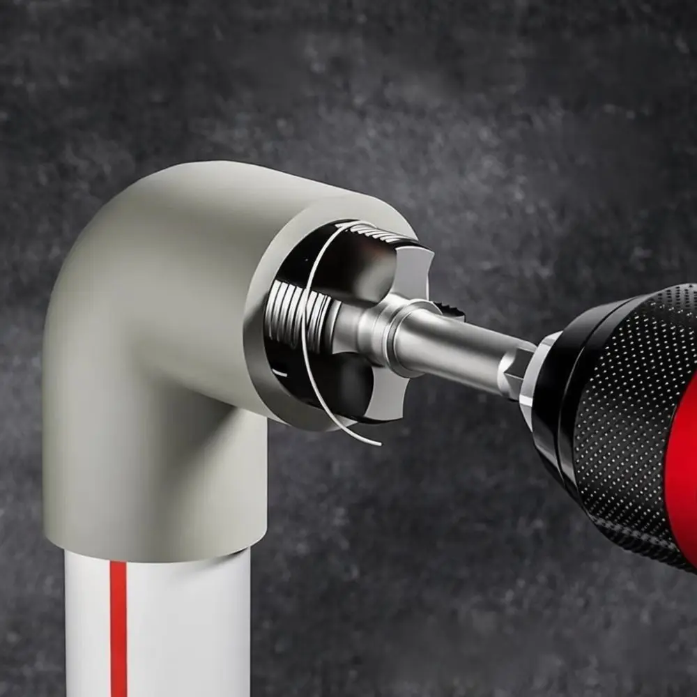 Pipe Internal Threading Tap PPR PVC Hose Threader Electric Drill Accessory Plumbing Repair Manual Maintenance Tool