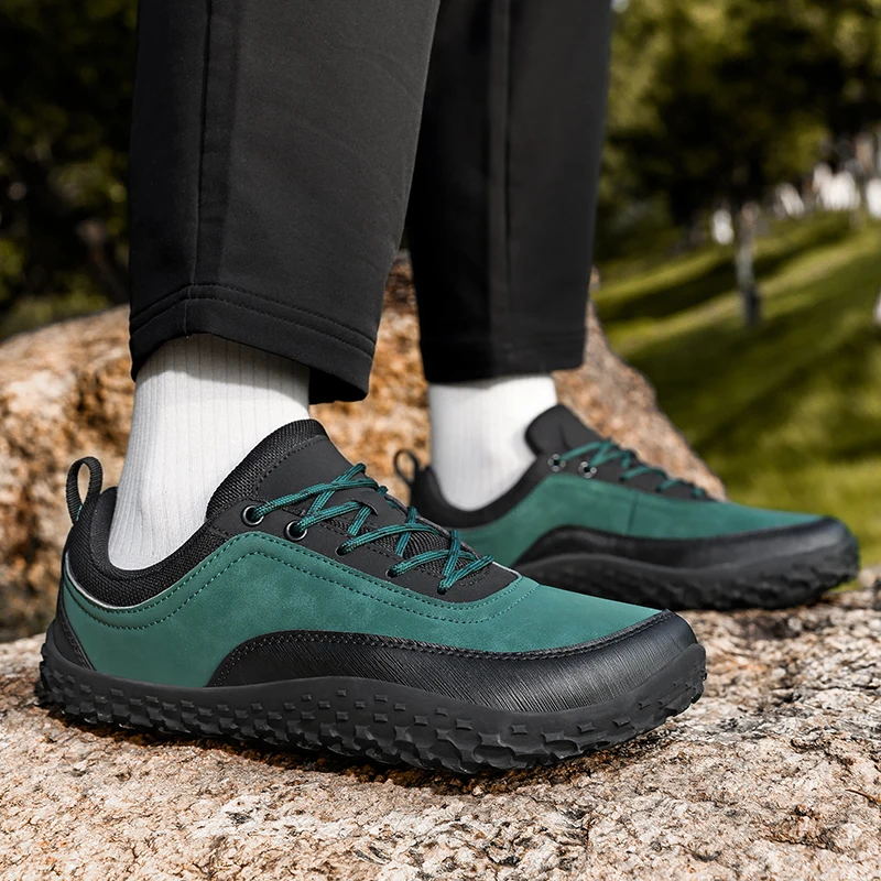 

YRZL 2025 мужские походные ботинки водонепроницаемая противоскользящая треккинговая обувь зимние уличные ботинки удобная прочная походная обувь для мужчин