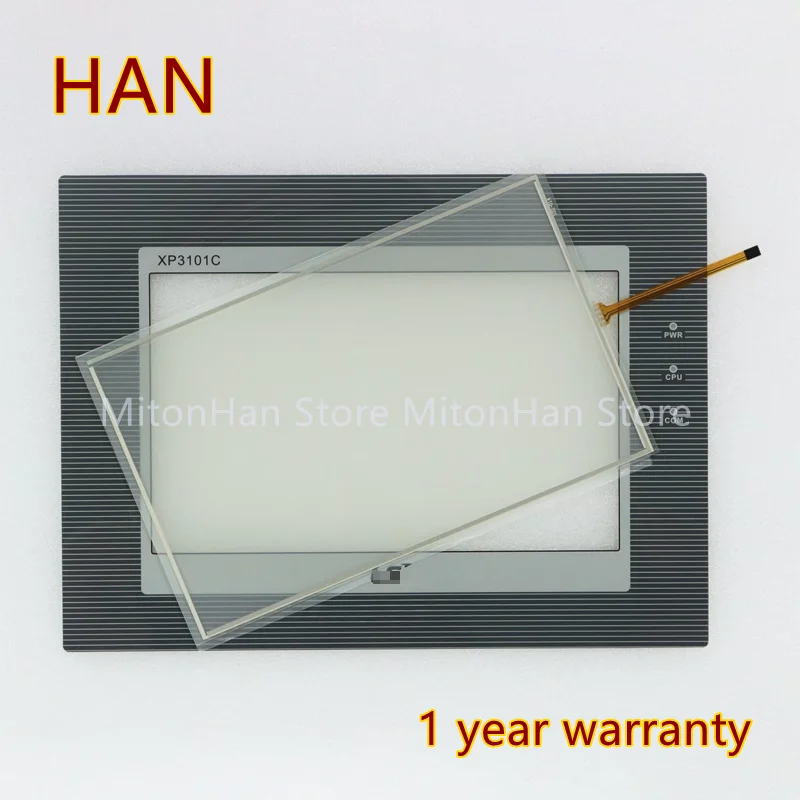 

XP3101C-T XP3101C-TE 10.1 Inch Touch Panel Screen Glass Digitizer Protective Film Overlay