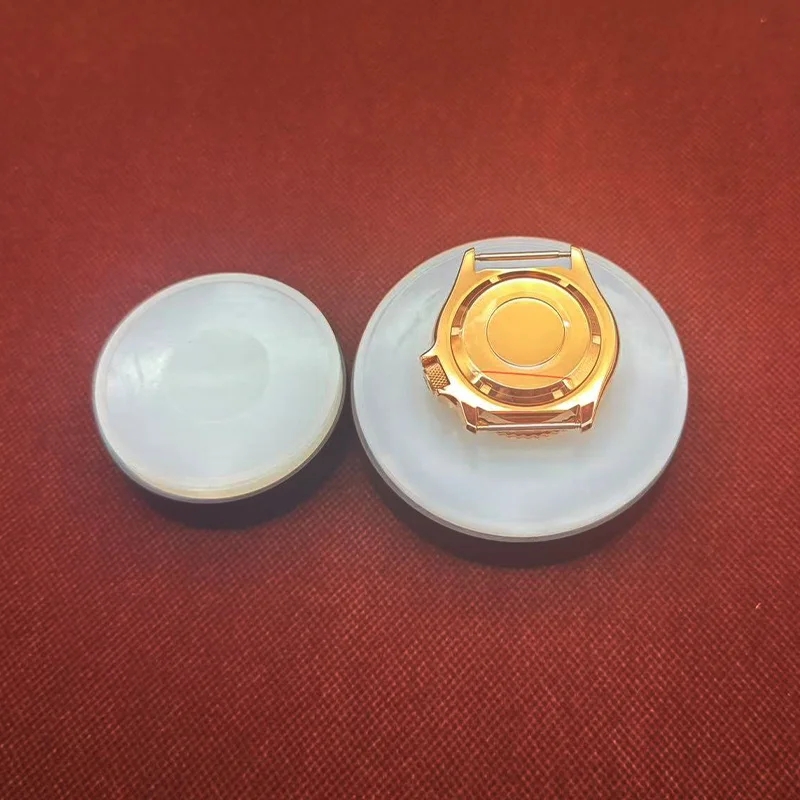 Uhrwerk Gehäuse Kissen Leder Schutzpolster Halter für Uhrmacher Uhr Teil Glas Reparatur Batteriewechsel Werkzeug 55/75mm