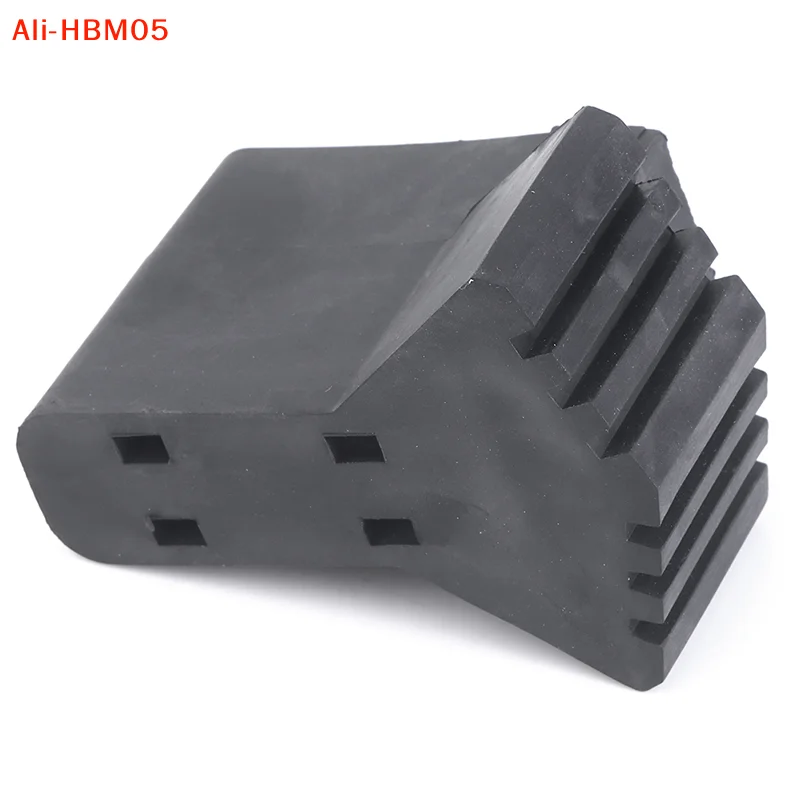 (HB05)1PC Rubber Ladder Anti-slip Pad Round Foot Cover Exquisite Durable Multi-function Folding Ladder Fan-shaped Foot Cover