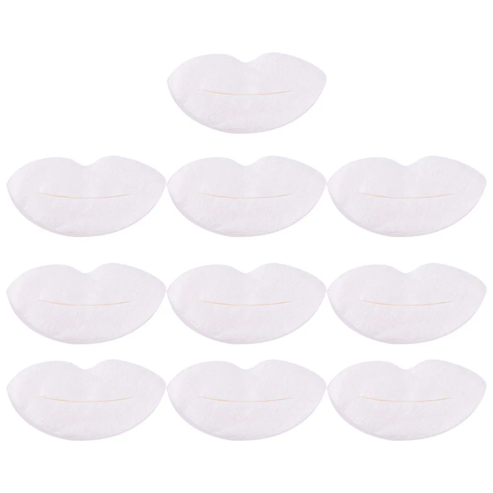 1000 Uds. Mascarillas de labios transpirables papeles desechables películas hidratantes calidad superior fácil DIY mascarillas de labios para el cuidado del hogar