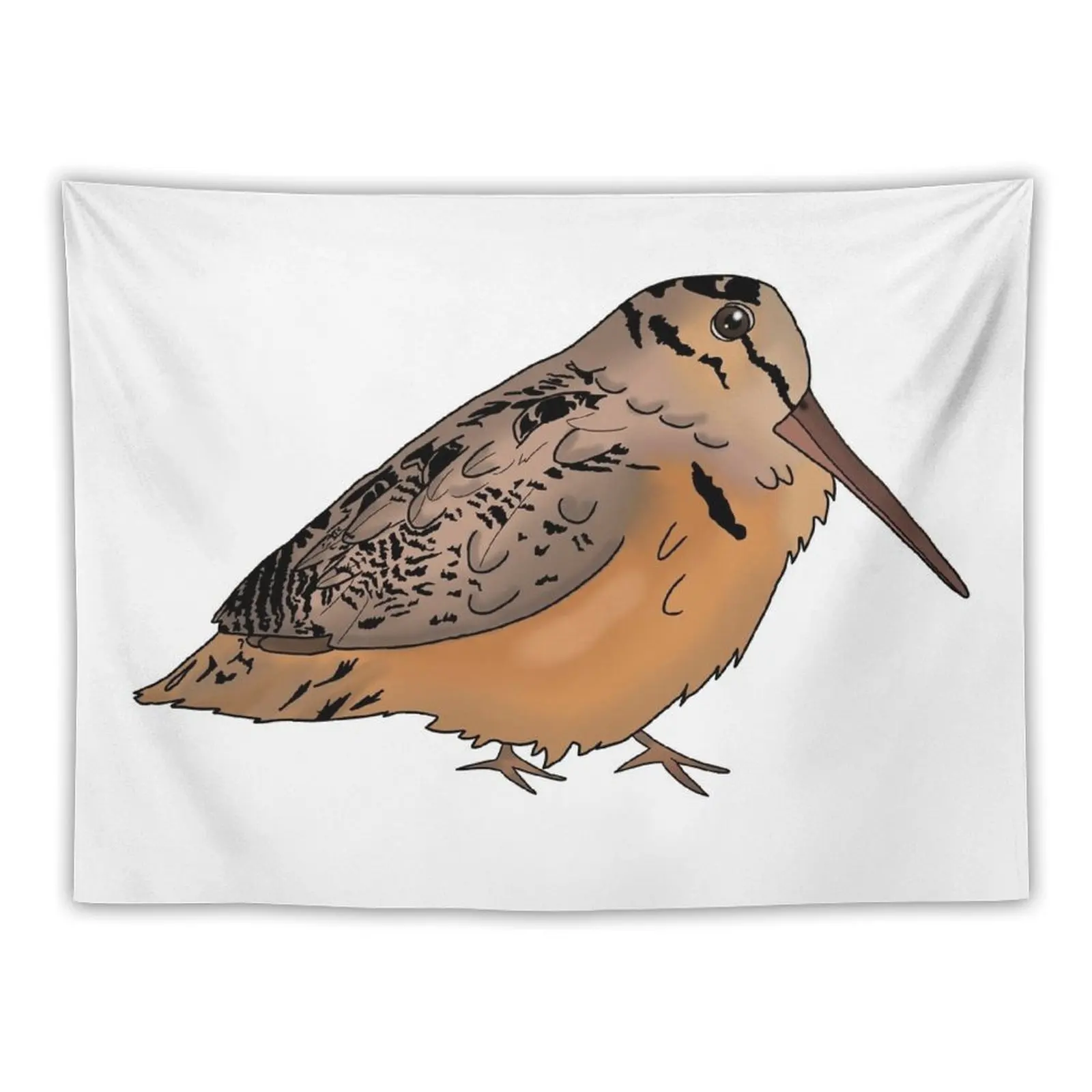 

American Woodcock Tapestry Cute Room Decor Wall Hangings Decoration Aesthetic Room Decors Tapestry