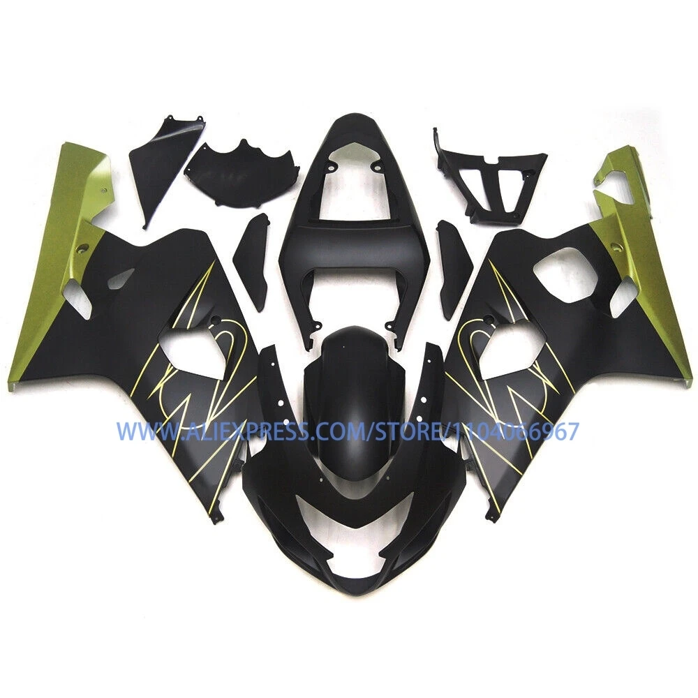 New Custom Fairing Kit GSXR600 GSXR750 2004 2005 Bodywork Motorcycle Body Parts Full Set Fairings for GSXR 600 750 04 05