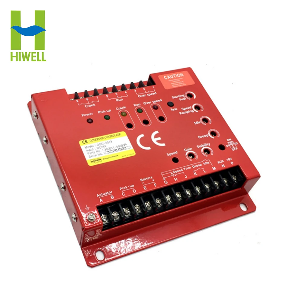 DGC-2013 Genuine Electronic Governor Red Speed Controller Generating Set Control Module 300611-00683A