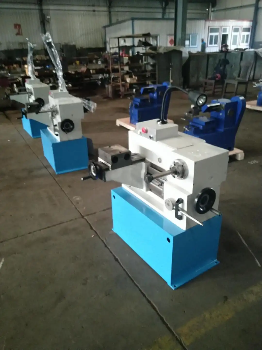 Remtrommel/schijfsnijmachine T8445 (FCV) Remschijf Skimming Machine Remdraaibank